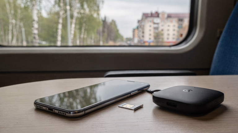 Что выбрать для связи в дороге: eSIM, travel SIM или карманный Wi‑Fi